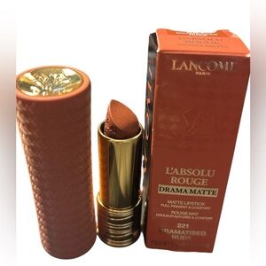 L'Absolu Rouge Drama Matte Lipstick - Dramatized Nude